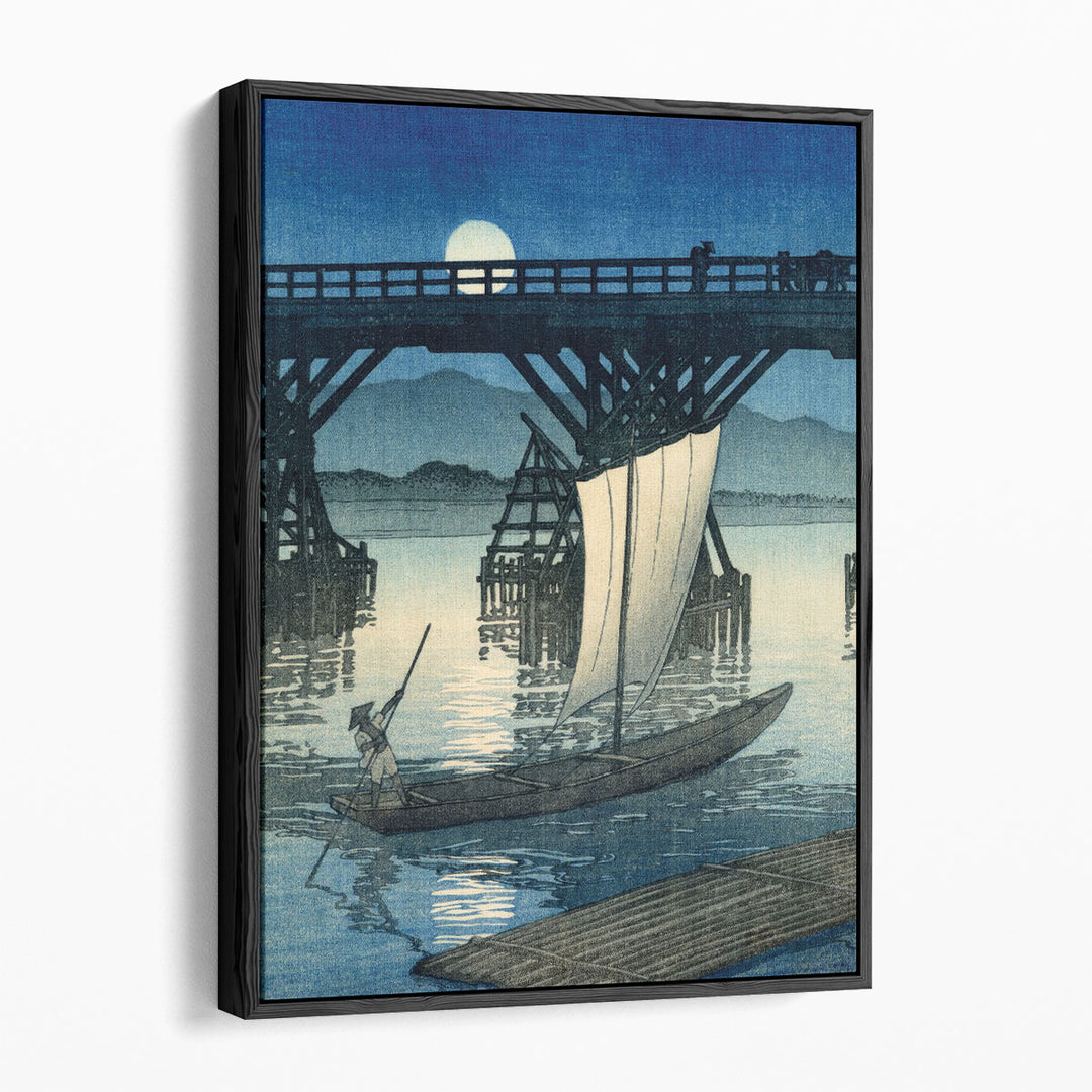 Asahi Bridge, Ojiya - Canvas Print Wall Art