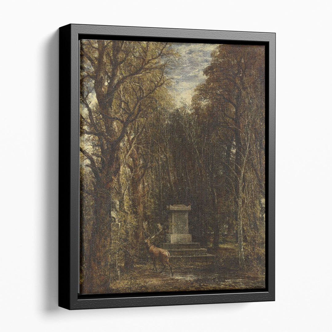 Cenotaph to the Memory of Sir Joshua Reynolds - Canvas Print Wall Art