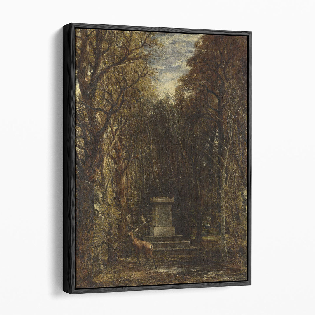 Cenotaph to the Memory of Sir Joshua Reynolds - Canvas Print Wall Art
