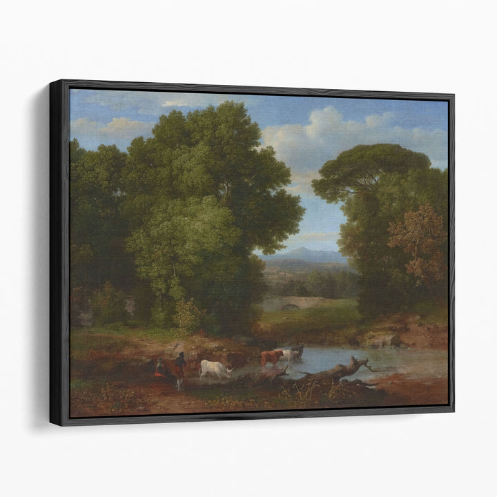 A Bit of the Roman Aqueduct - Canvas Print Wall Art