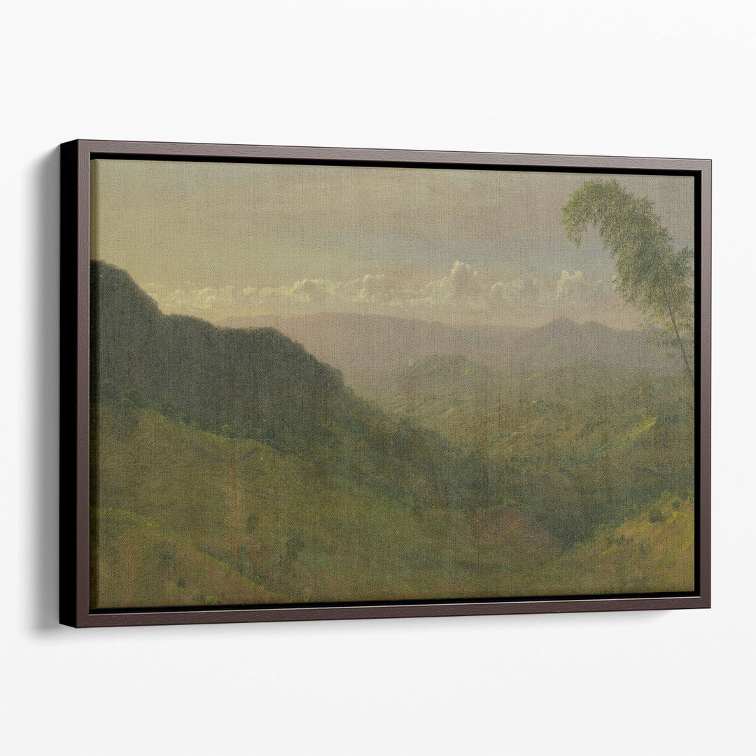 Hilly Landscape - Canvas Print Wall Art