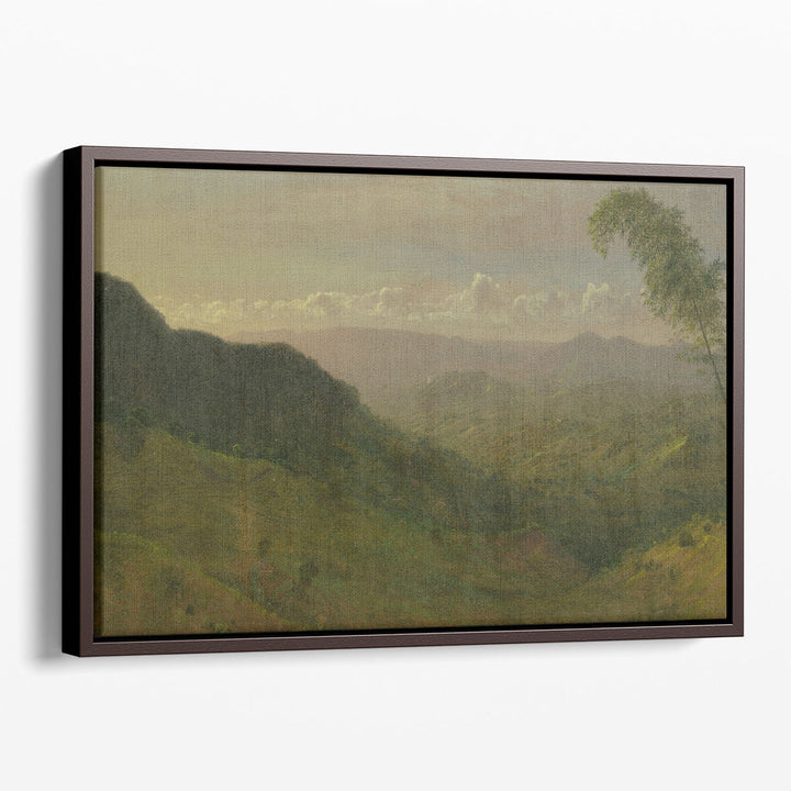 Hilly Landscape - Canvas Print Wall Art