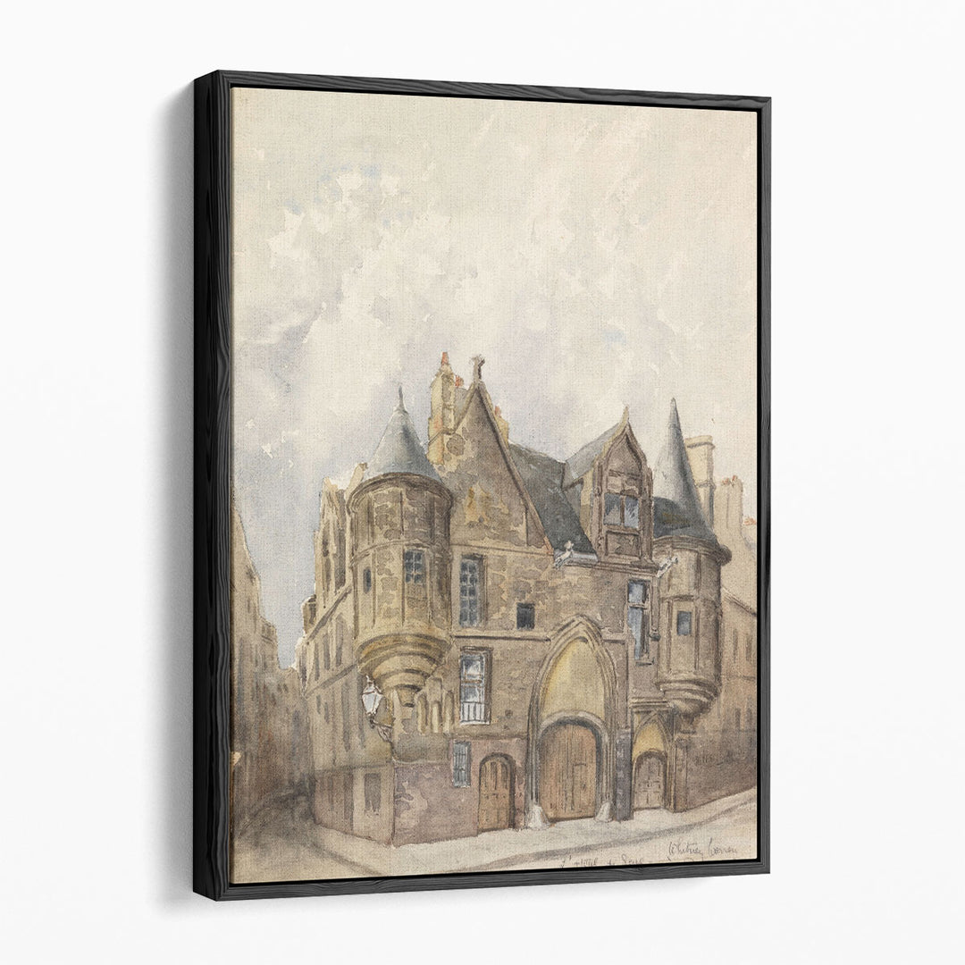 Hotel de Sens, Paris - Canvas Print Wall Art