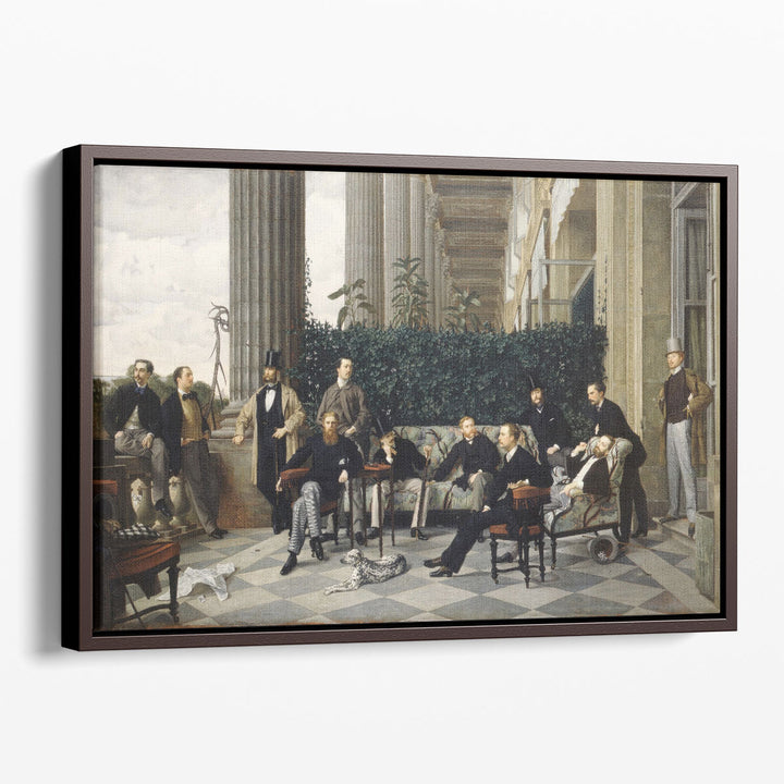 The Circle Of The Rue Royale, 1868 - Canvas Print Wall Art