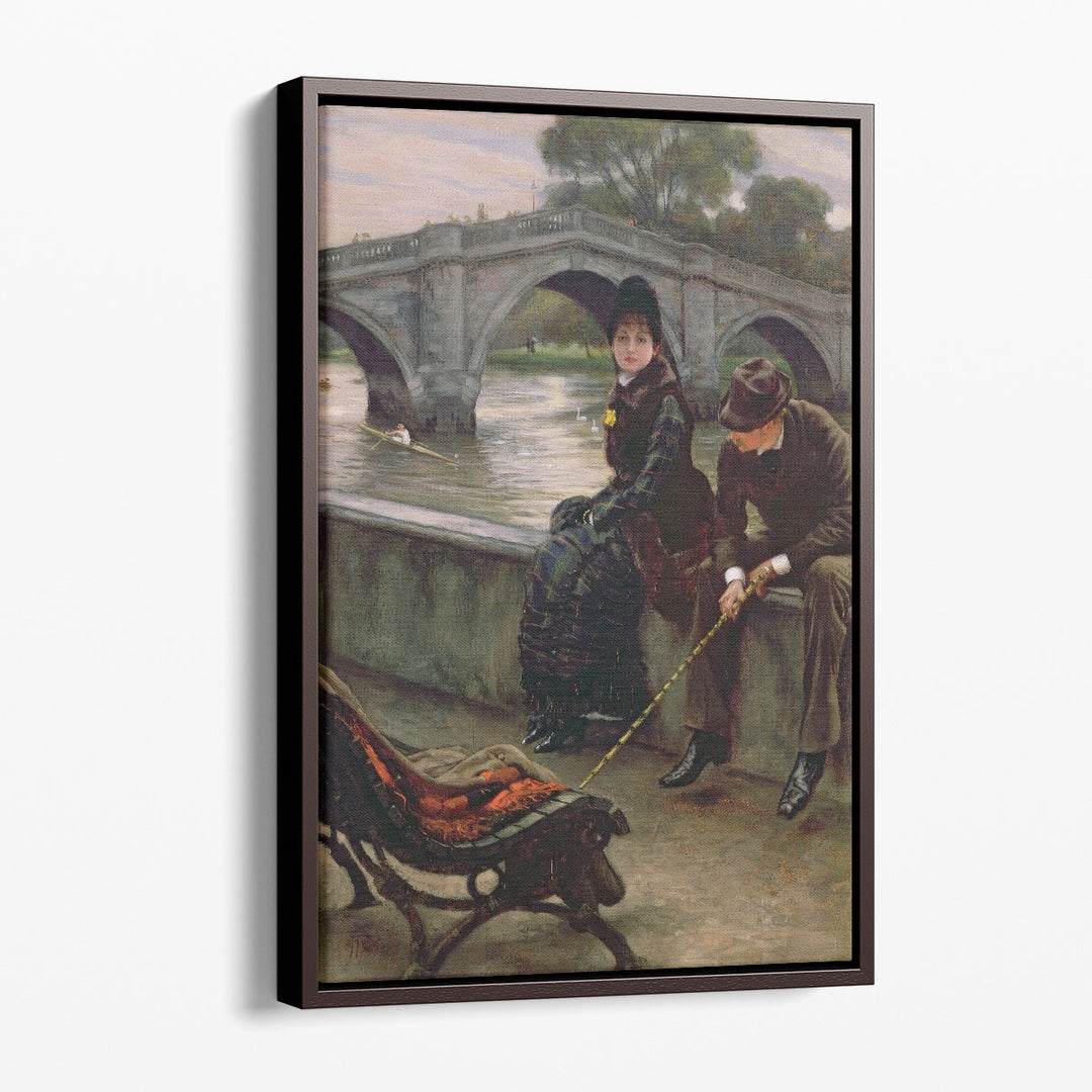 Richmond Bridge, 1878 - Canvas Print Wall Art