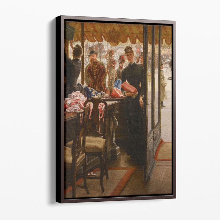 The Shop Girl - Canvas Print Wall Art