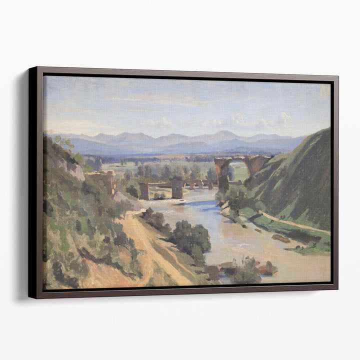 The Bridge at Narni - Canvas Print Wall Art