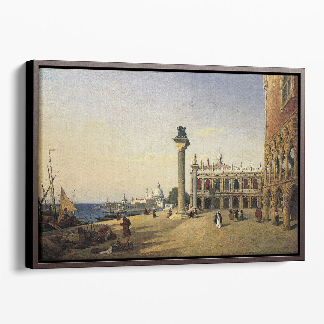 Venise, La Piazetta - Canvas Print Wall Art