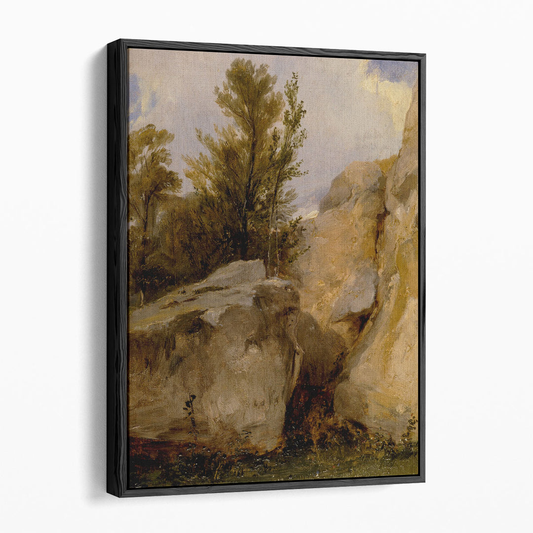 In the Forest of Fontainebleau, 1825 - Canvas Print Wall Art