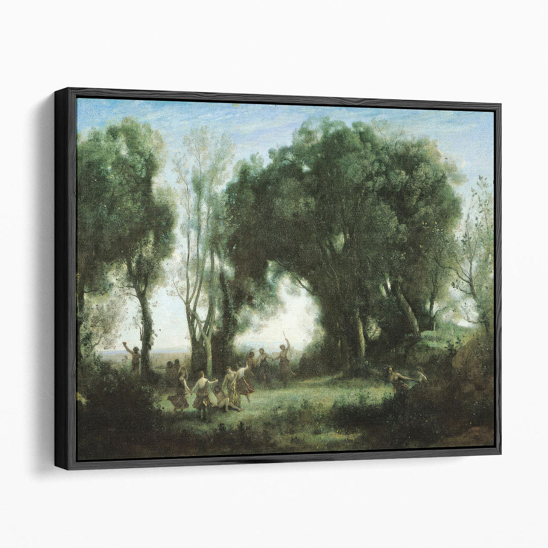 A Morning, The Dance of the Nymphs - Canvas Print Wall Art