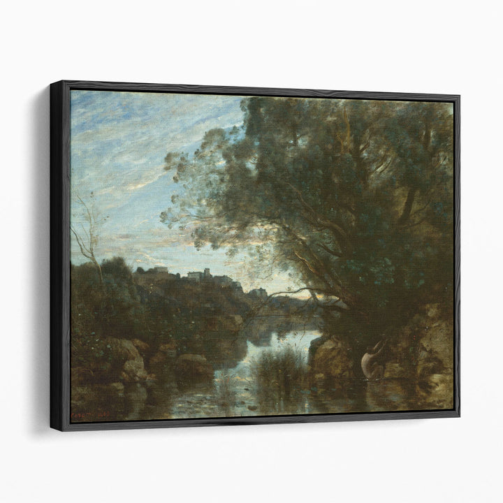 Souvenir of the Environs of Lake Nemi, 1865 - Canvas Print Wall Art