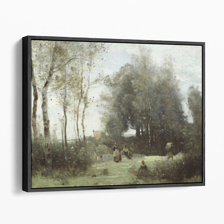 Arleux-Palluel, The Bridge of Trysts, 1871 - Canvas Print Wall Art