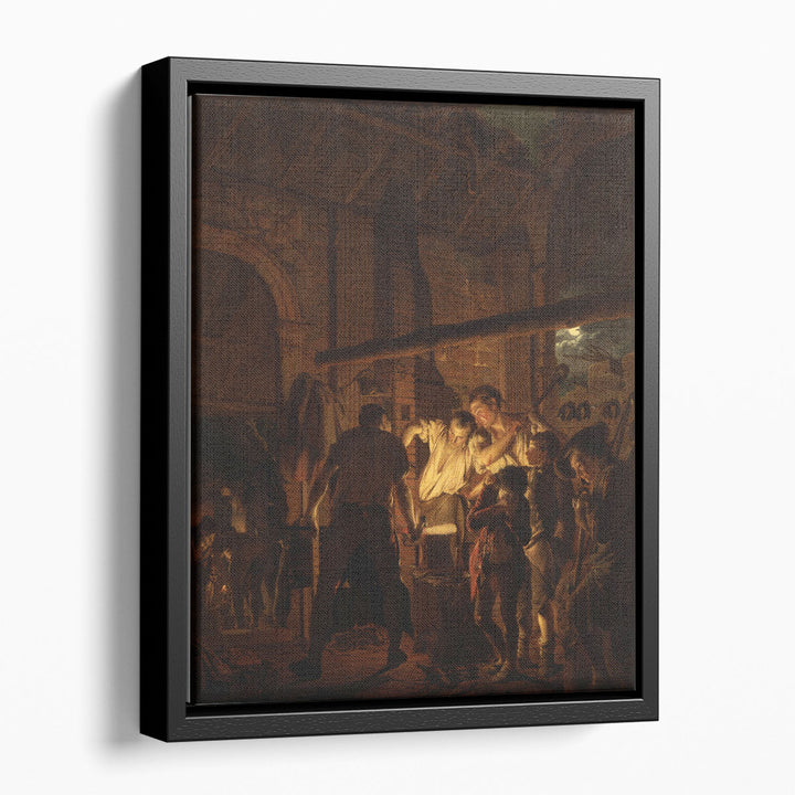 The Blacksmith's Shop - Canvas Print Wall Art