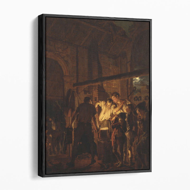 The Blacksmith's Shop - Canvas Print Wall Art