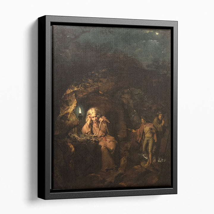 A Philosopher by Lamplight - Canvas Print Wall Art