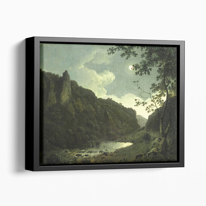 Dovedale by Moonlight - Canvas Print Wall Art