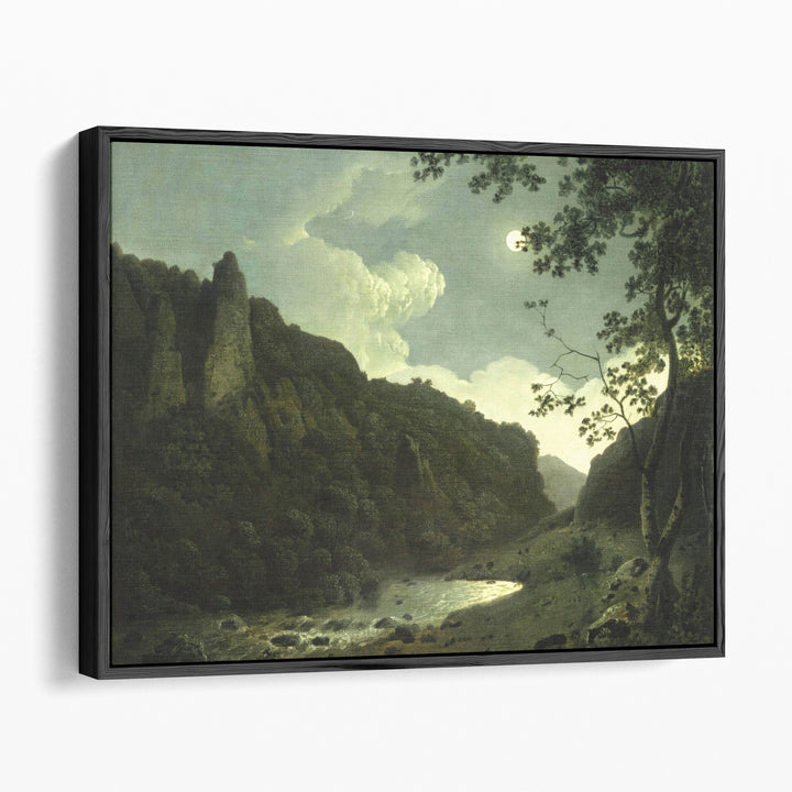 Dovedale by Moonlight - Canvas Print Wall Art