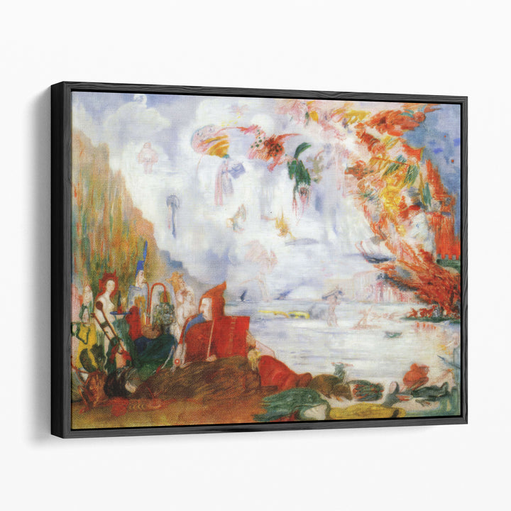Tribulations of Saint Anthony - Canvas Print Wall Art
