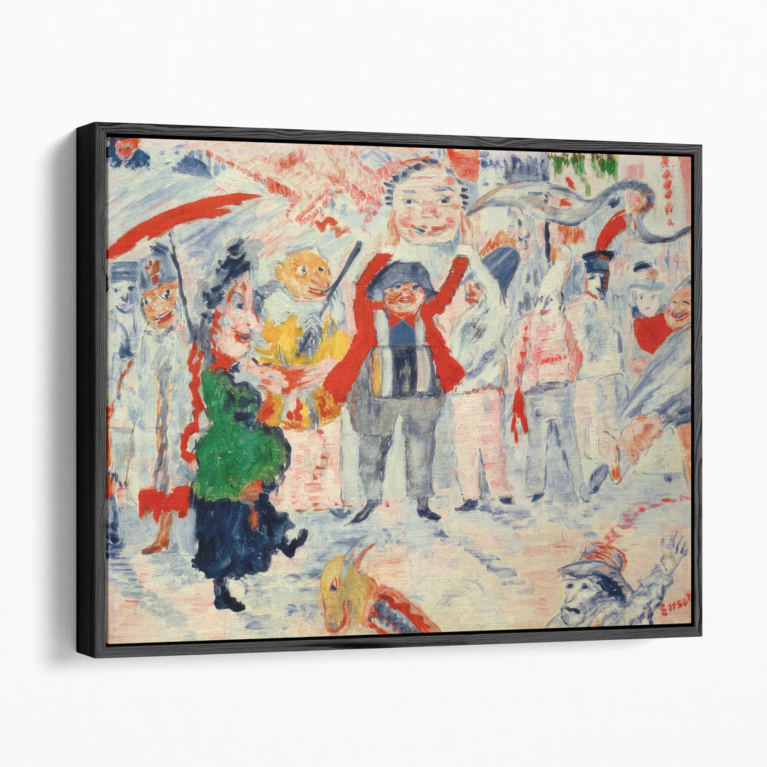 Karneval in Flandern- Canvas Print Wall Art