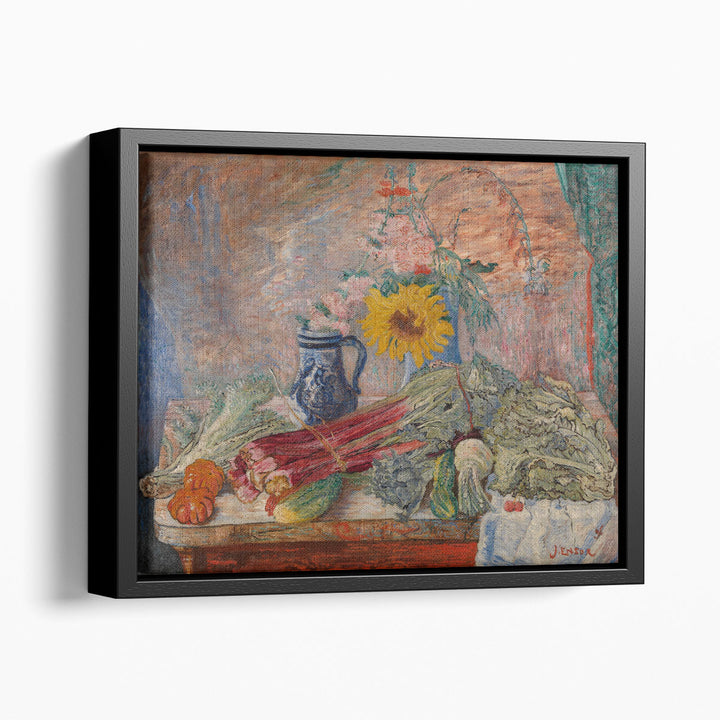 Flowers and Vegetables, 1896 - Canvas Print Wall Art