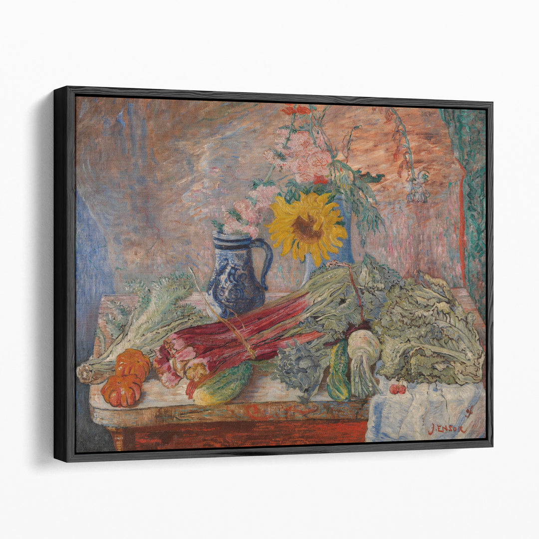 Flowers and Vegetables, 1896 - Canvas Print Wall Art