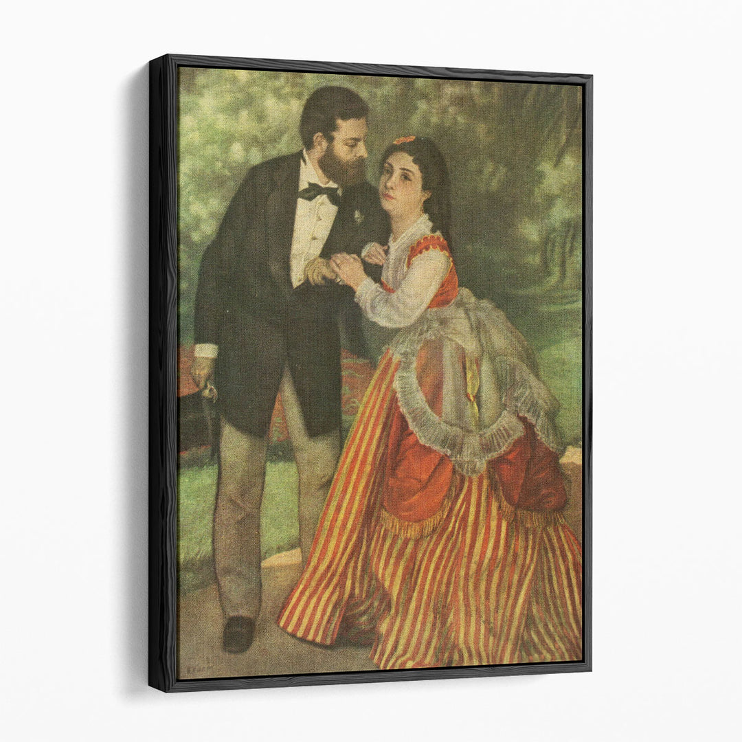 The Betrothed - The Sisley Household - Canvas Print Wall Art
