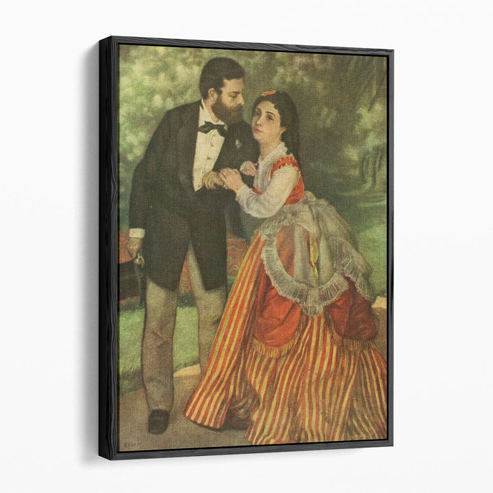 The Betrothed - The Sisley Household - Canvas Print Wall Art
