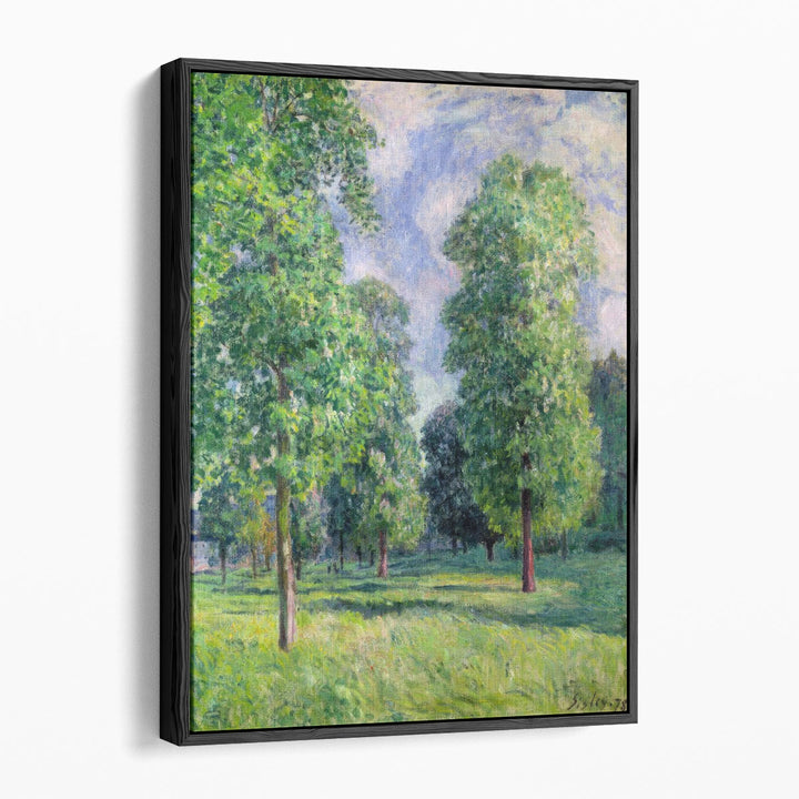 Landscape at Sevres, 1878- Canvas Print Wall Art