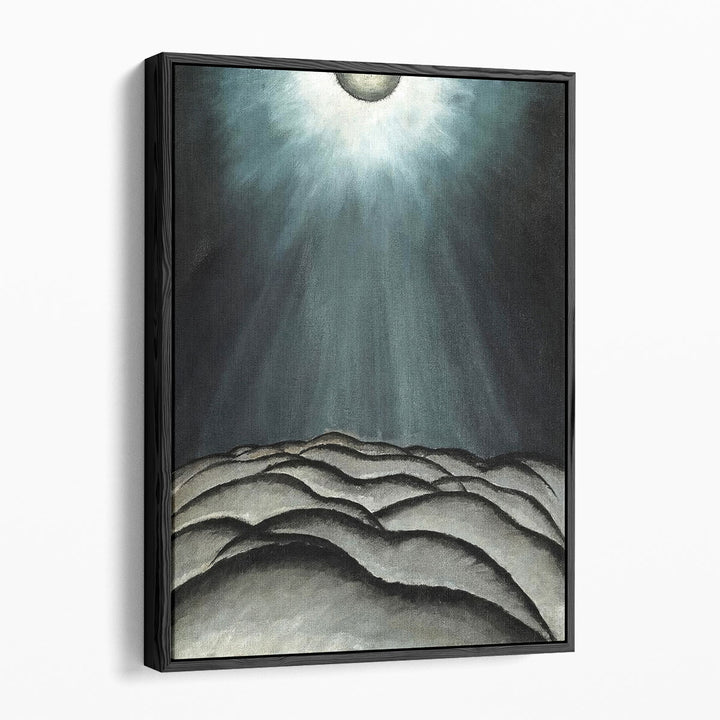 Moon and Sea No. II - Canvas Print Wall Art
