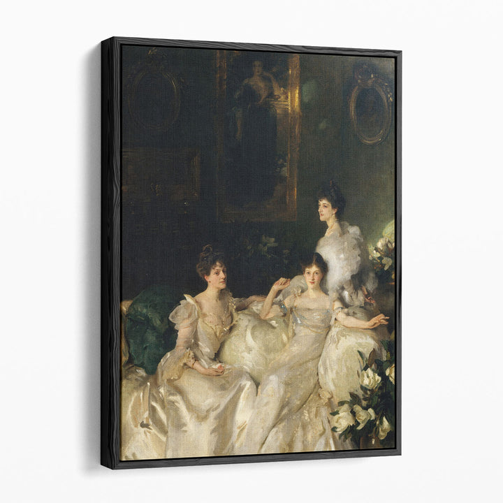 The Wyndham Sisters, Lady Elcho, Mrs. Adeane, and Mrs. Tennant, 1899 - Canvas Print Wall Art