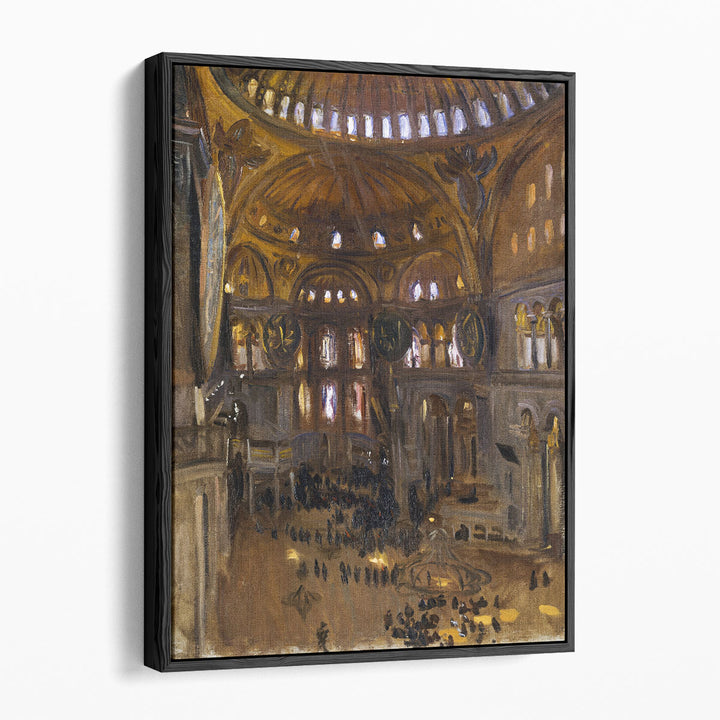 Interior of the Hagia Sophia - Canvas Print Wall Art