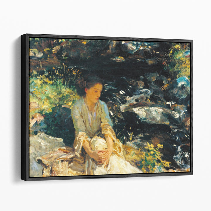 Sargent, Black Brook - Canvas Print Wall Art