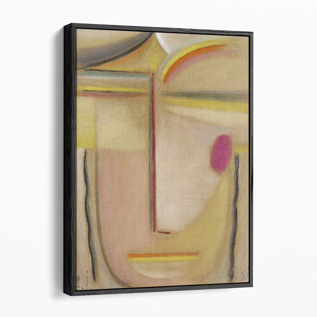 Abstract Head, Gold and Pink, 1931 - Canvas Print Wall Art