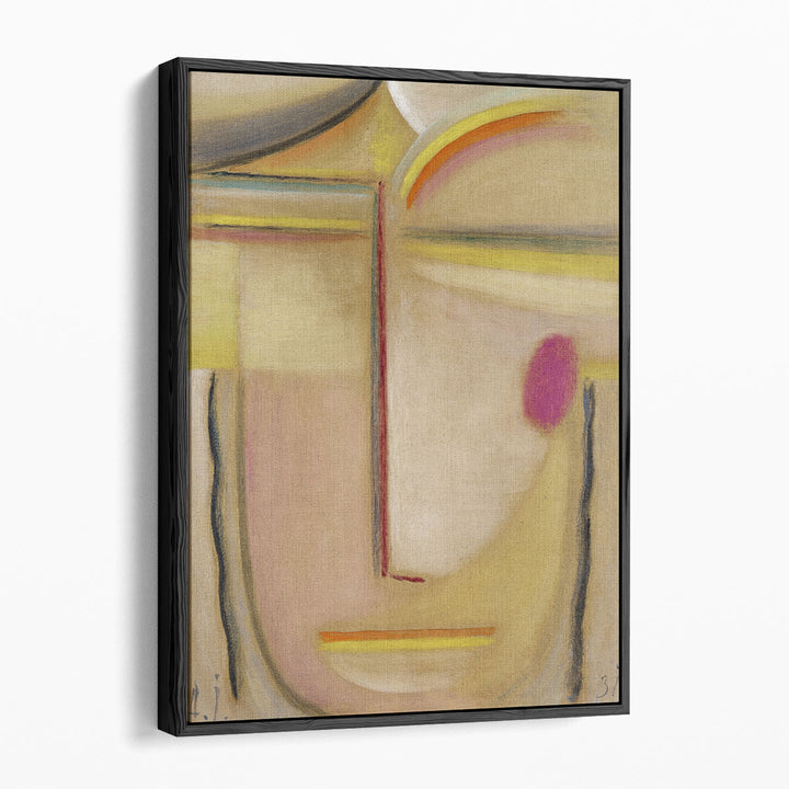 Abstract Head, Gold and Pink, 1931 - Canvas Print Wall Art