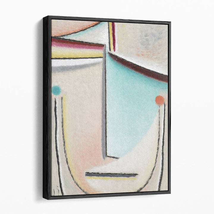 Abstract Head, Pink and Light Blue, 1929 - Canvas Print Wall Art