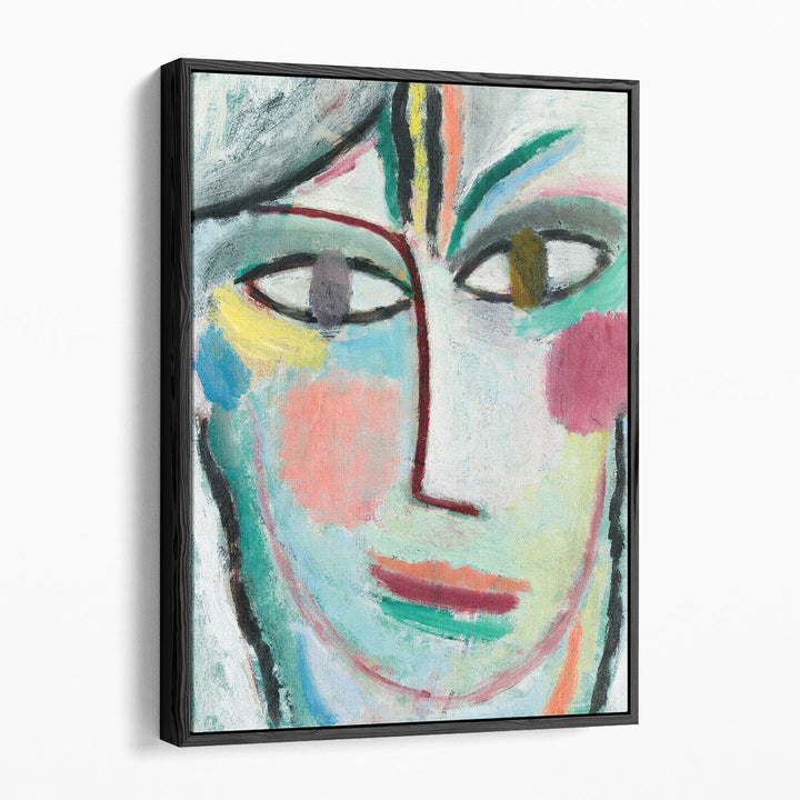 Head Of A Woman, Femina, 1922 - Canvas Print Wall Art