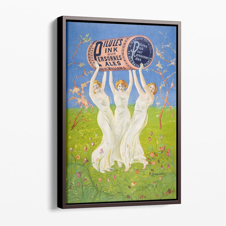 Pink Pills for Pale People, 1910 - Canvas Print Wall Art