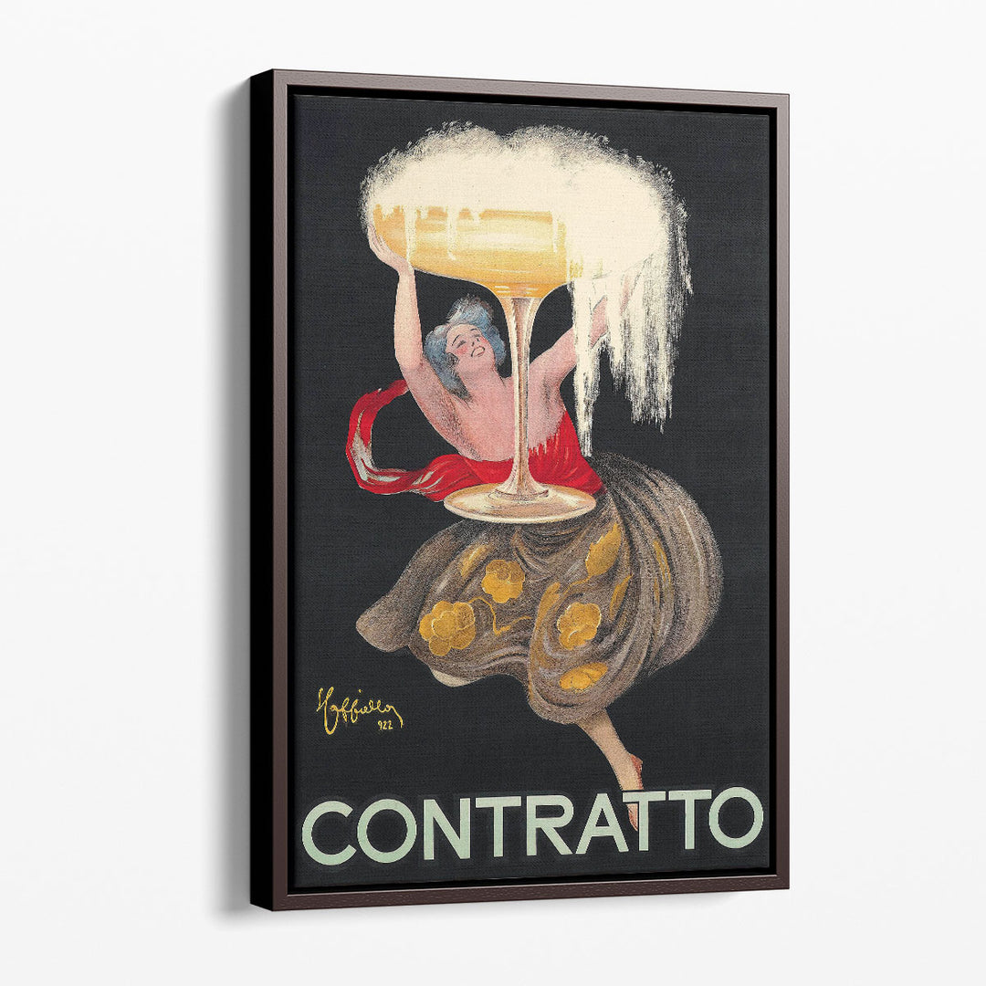 Contratto, 1922 - Canvas Print Wall Art