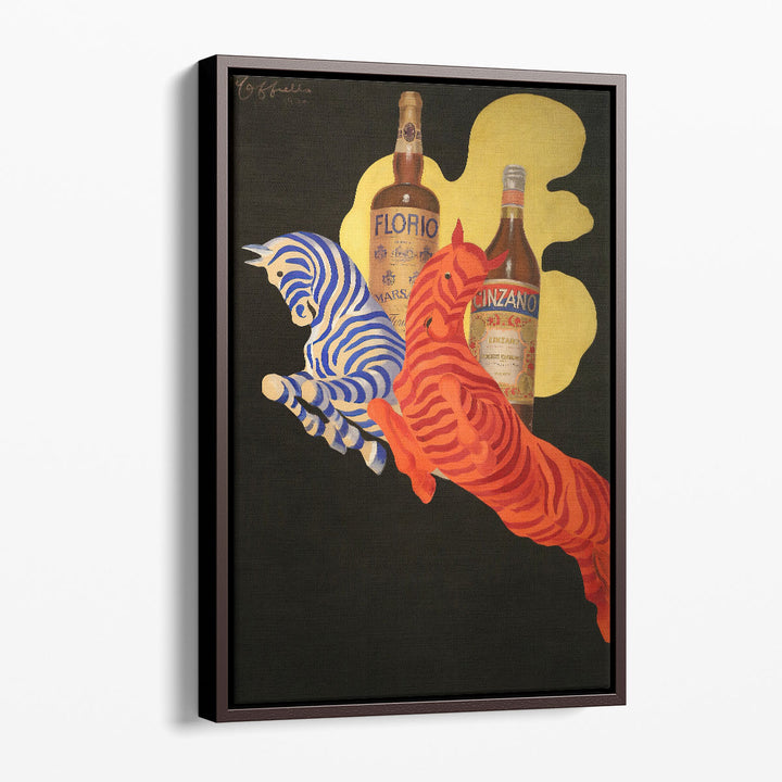 Poster Per Florio Cinzano, 1930 - Canvas Print Wall Art