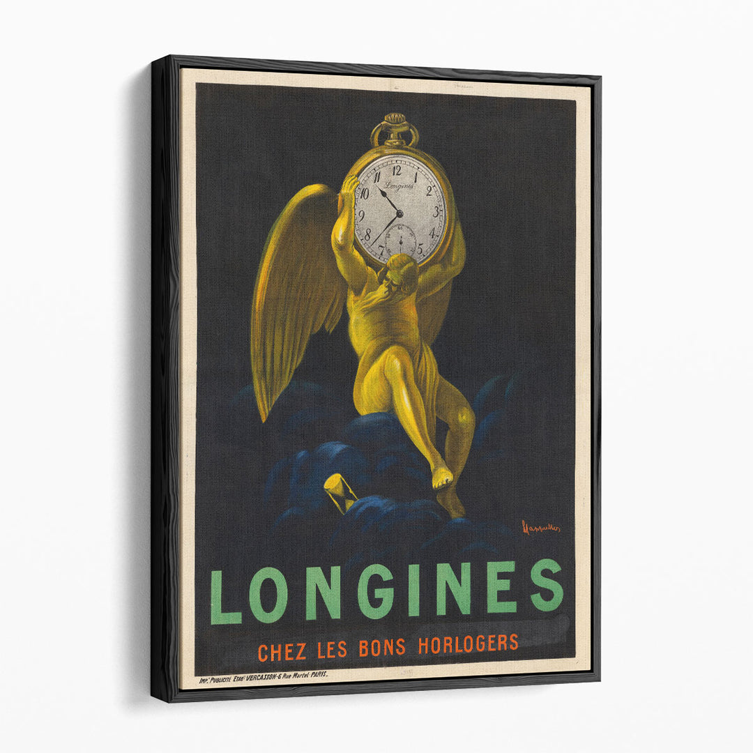 Longines Chez Les Bons Horlogers, 1911 - Canvas Print Wall Art