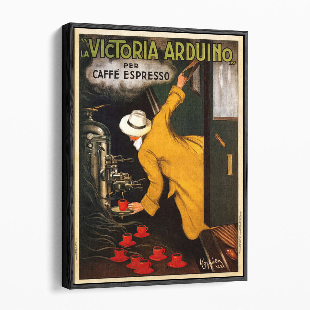 Advertising Poster for Victoria Arduino - Canvas Print Wall Art