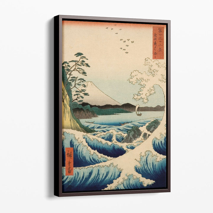 View from Satta Suruga Province - Canvas Print Wall Art