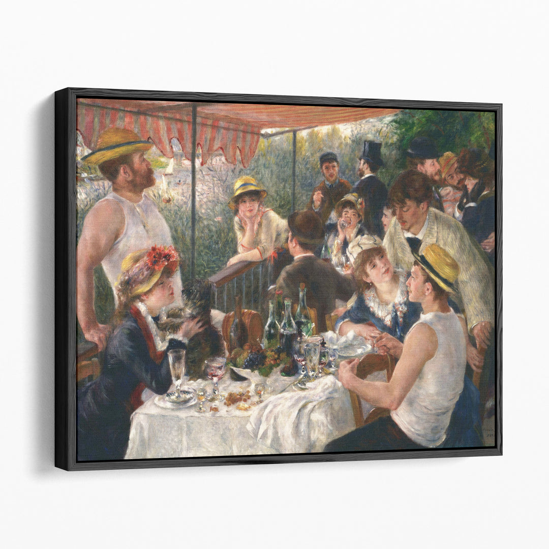 Luncheon of the Boating Party - Canvas Print Wall Art