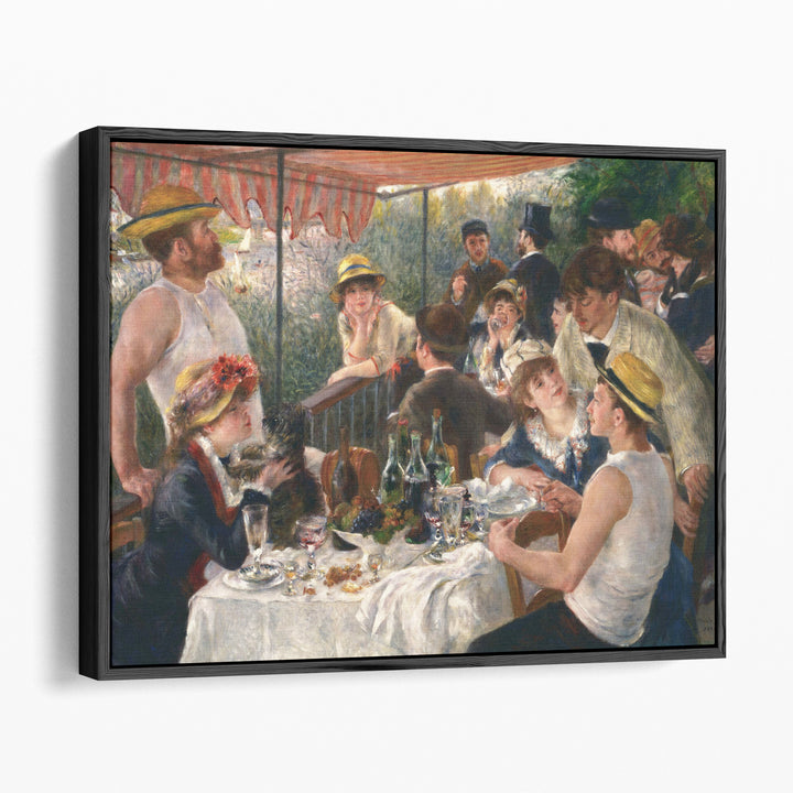 Luncheon of the Boating Party - Canvas Print Wall Art