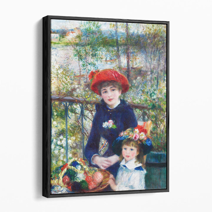 Two Sisters, On the Terrace, 1881 - Canvas Print Wall Art