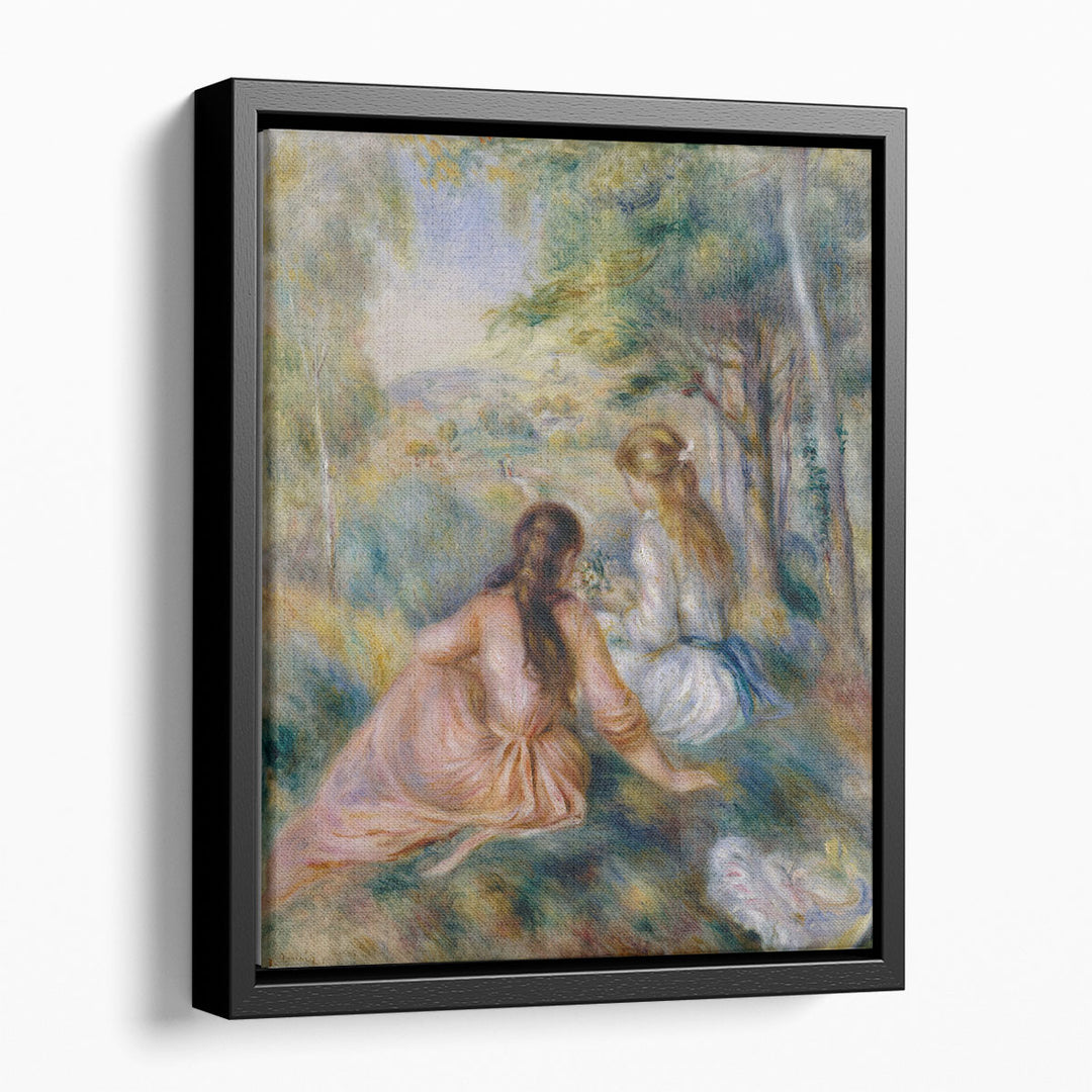 In the Meadow Pierre Auguste Renoir - Canvas Print Wall Art