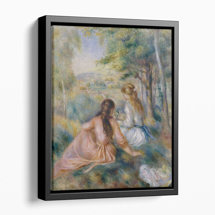 In the Meadow Pierre Auguste Renoir - Canvas Print Wall Art