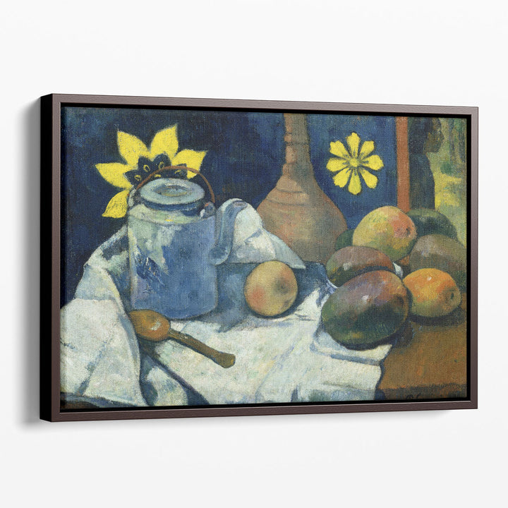 Still Life with Teapot and Fruit, 1896 - Canvas Print Wall Art