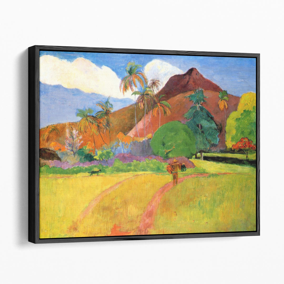 Tahitian Mountains, 1893 - Canvas Print Wall Art