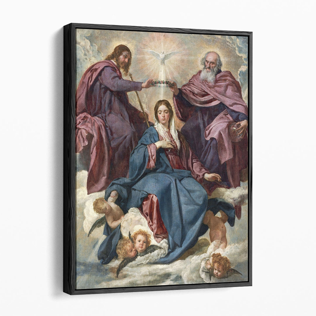 La Coronacion De La Virgen, 1635 - Canvas Print Wall Art